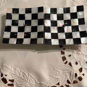 MacKenzie Childs candle sticks